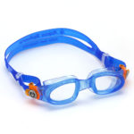 Moby Kid Swim Goggle Clear lens Blue & Orange
