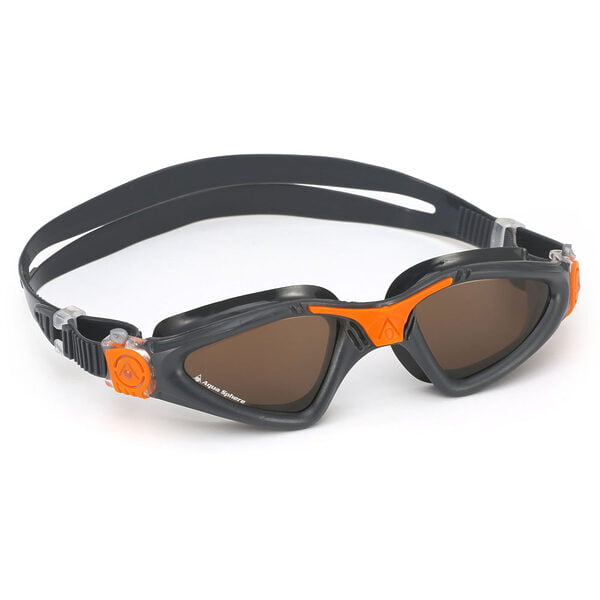 Kayenne Polarized Grey Orange - Kayenne Polarised Swim Goggles