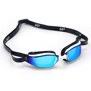 XCEED - Titanium Mirror Blue Lens swimming goggle