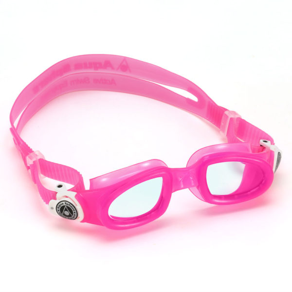 MOBY Kid Clear lens Pink & White