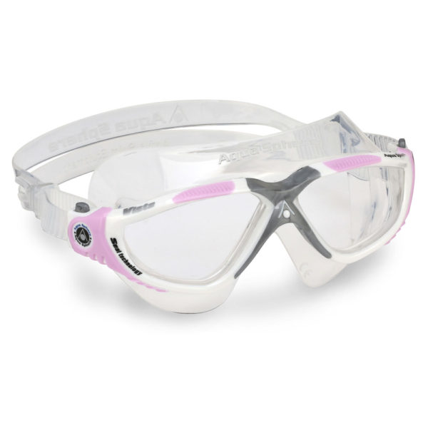 VISTA - Clear Lens / White & Pink