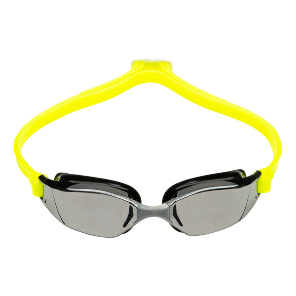 XCEED - Titanium Mirror Silver Lens / Black & Yellow strap